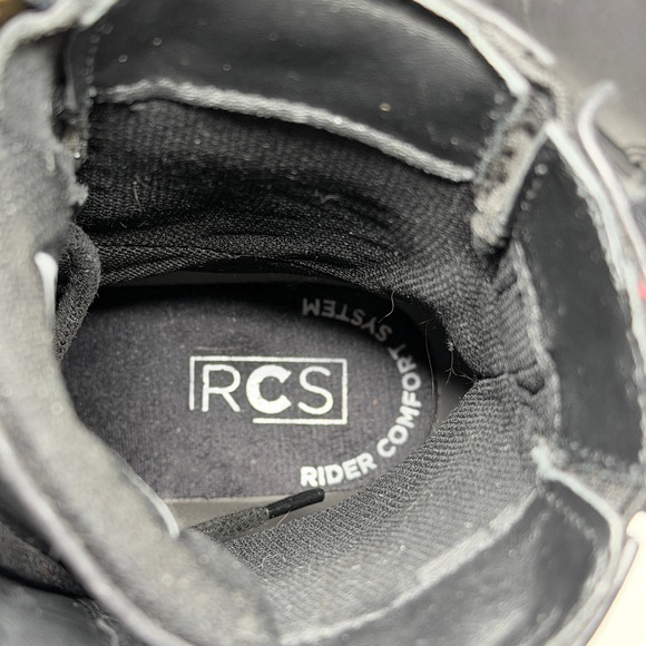 Dublin Tilly  Boots Womens 9.5 Black Leather Lace Up Side Zip Combat Waterproof - Picture 9 of 10